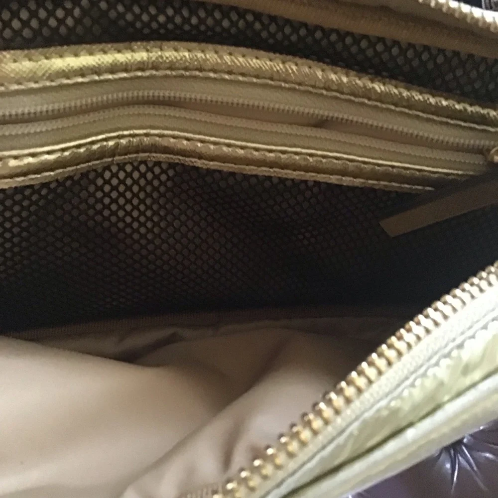Tory Burch Virginia metallic belt bag
